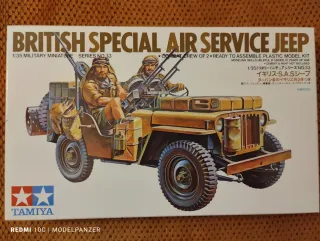 Tamiya 1/35 British SAS Jeep Kit