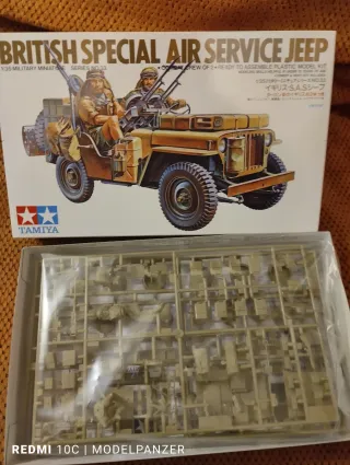 Tamiya 1/35 British SAS Jeep Kit