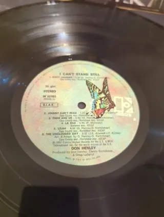 Don Henley - I Can't Stand Still LP 12 33 Giri