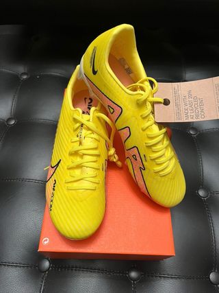 Scarpette Calcio Nike Mercurial Zoom Giallo Rosa