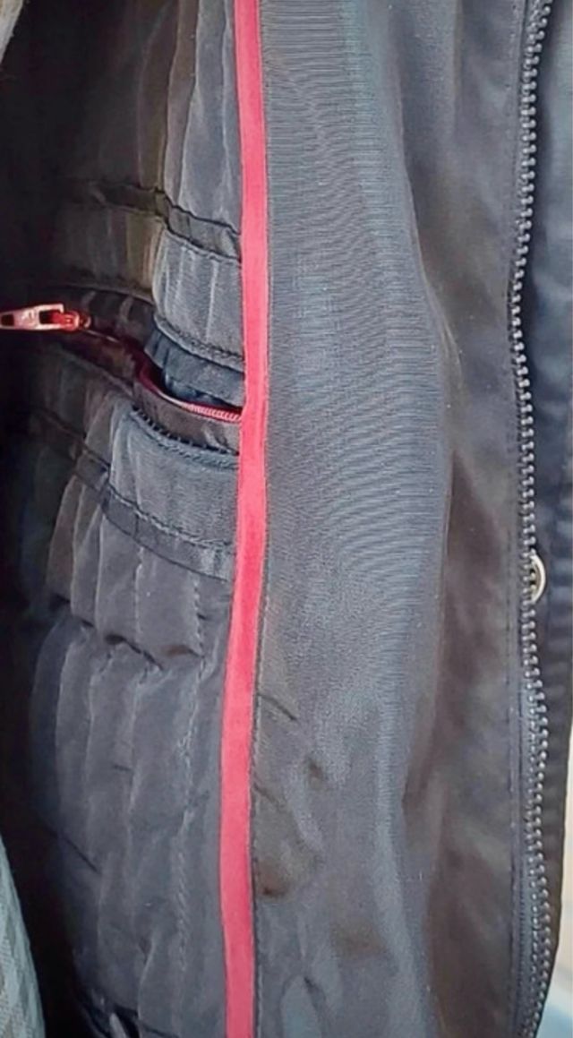 Abrigo Parka Hombre Negro