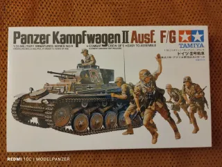 Maqueta Tamiya Panzer II Ausf. F/G 1/35
