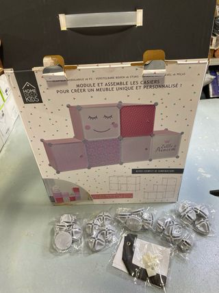 Armário modular infantil HOME DECO KIDS 6 cubos