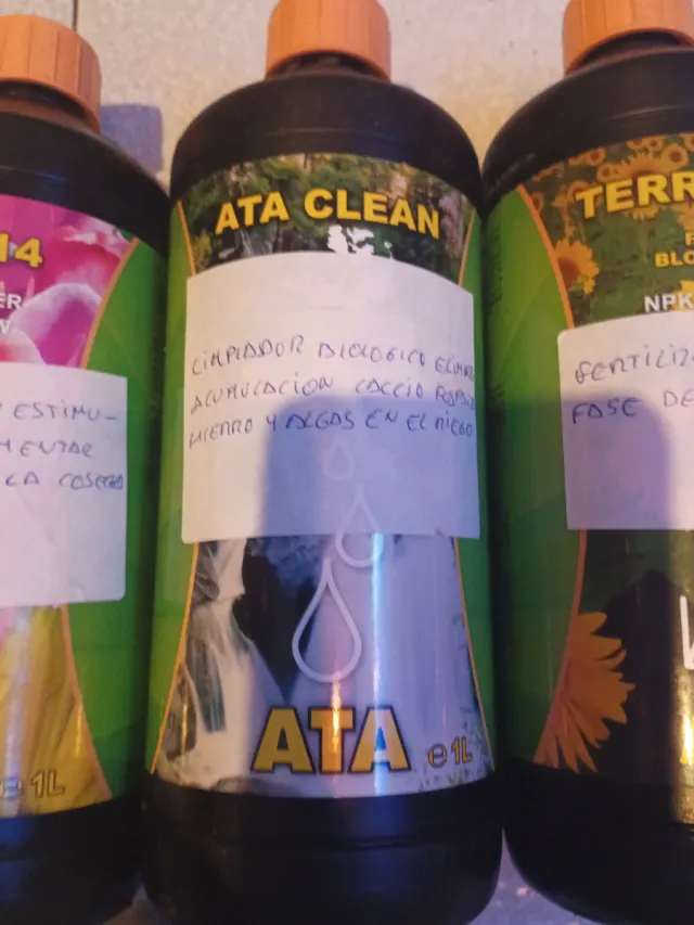 Lote Fertilizantes Cannabis Interior