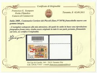 Stupenda collezione Francobolli con Codice a Barre