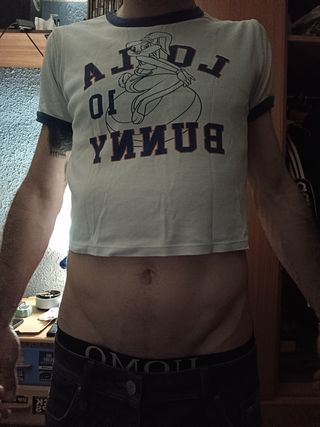 Crop top barriga Looney Tunes Lola Bunny
