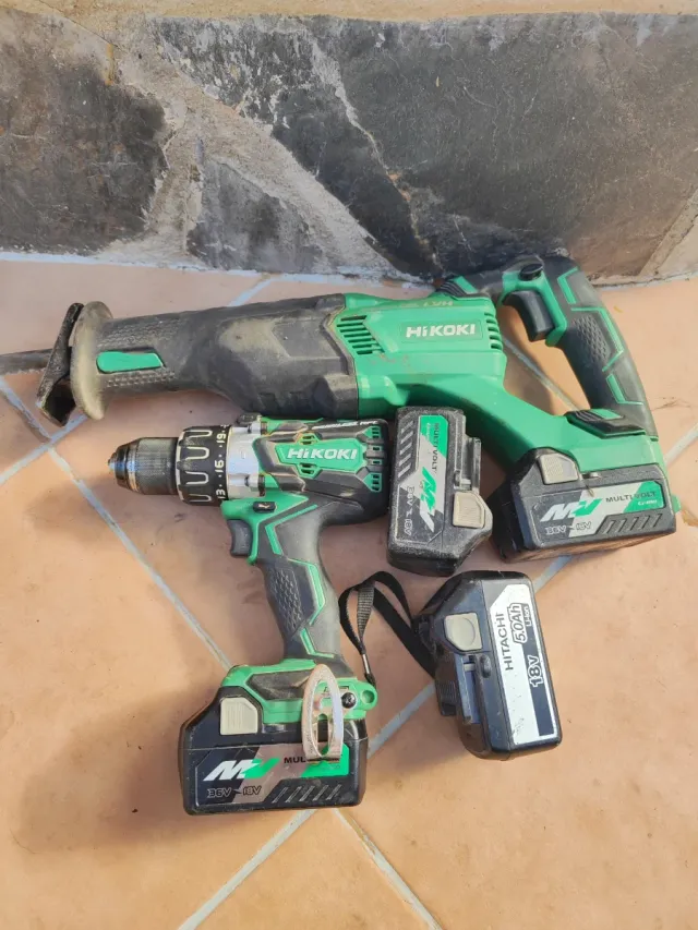 Taladro y Sierra Recíproca Hikoki