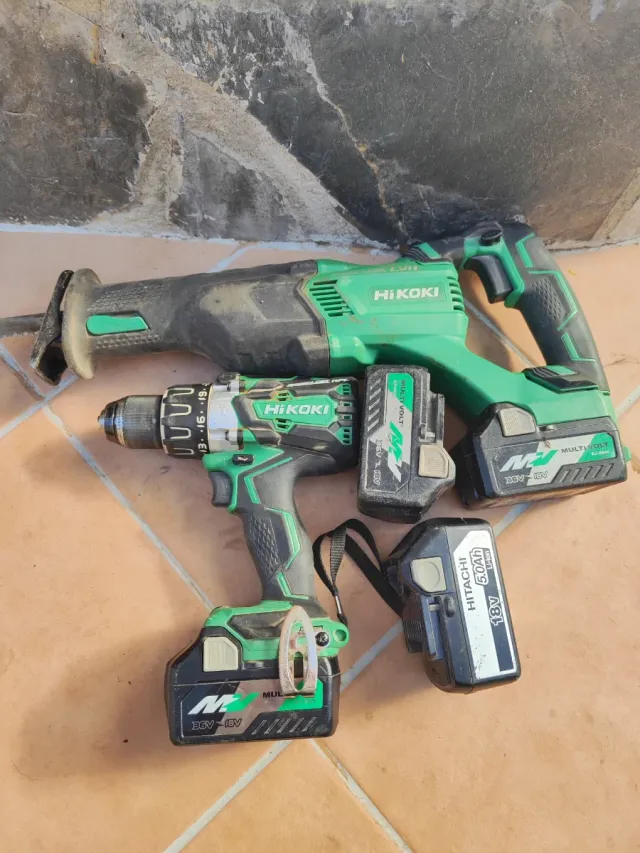 Taladro y Sierra Recíproca Hikoki