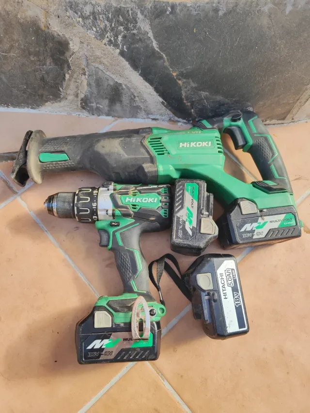 Taladro y Sierra Recíproca Hikoki