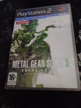 Metal Gear Solid 3 PS2 (PlayStation 2)
