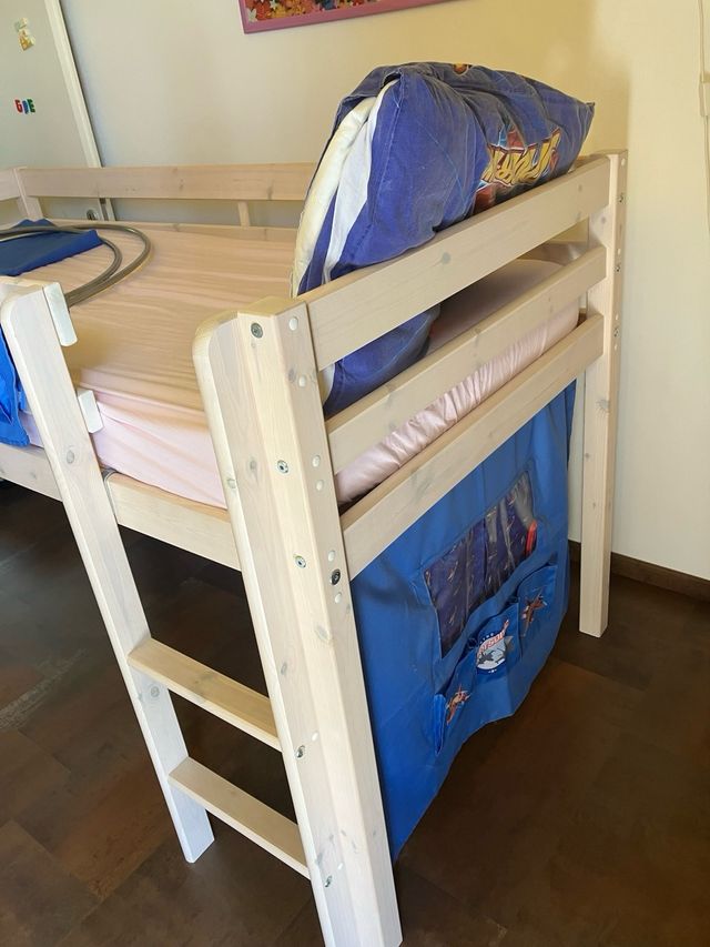 Letto rialzato Jysk con scivolo