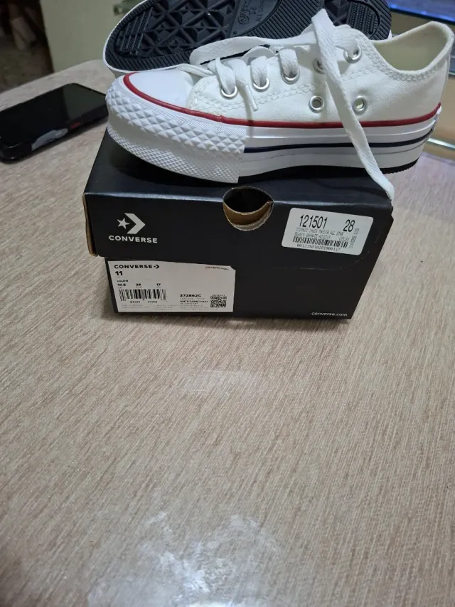 Zapatillas Converse Blancas Talla 28