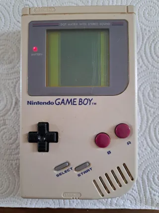 Nintendo Game Boy FALLO EN PANTALLA