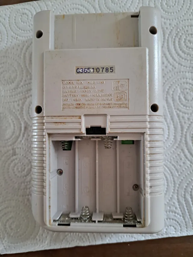 Nintendo Game Boy FALLO EN PANTALLA