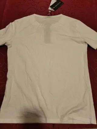 Camiseta Henley Hombre Blanca