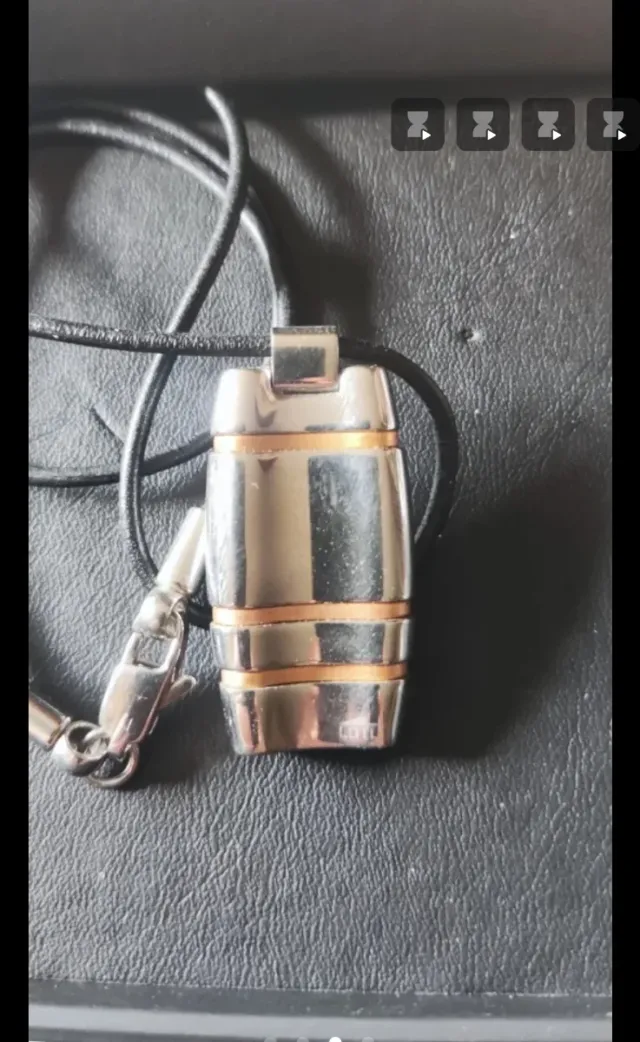 Colgante Lotus Plata y Oro