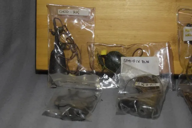 Lote 6 Rigs Carpfishing: Chod, Zig, Heli