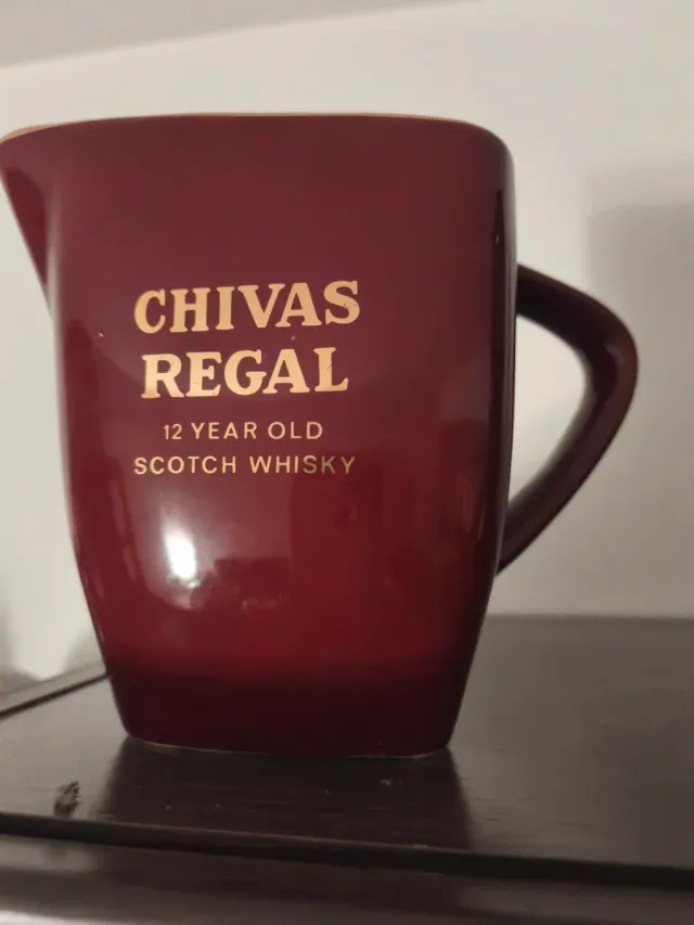 Jarra Chivas Regal 12 Años Cerámica