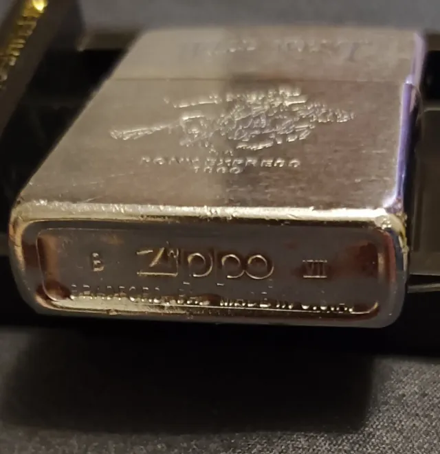 Encendedor Zippo Plateado Wild West