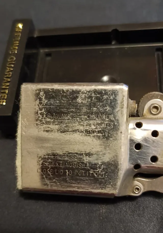 Encendedor Zippo Plateado Wild West