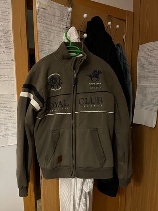 Sudadera Norway Geographical Marrón/Verde