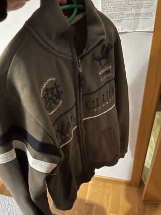 Sudadera Norway Geographical Marrón/Verde