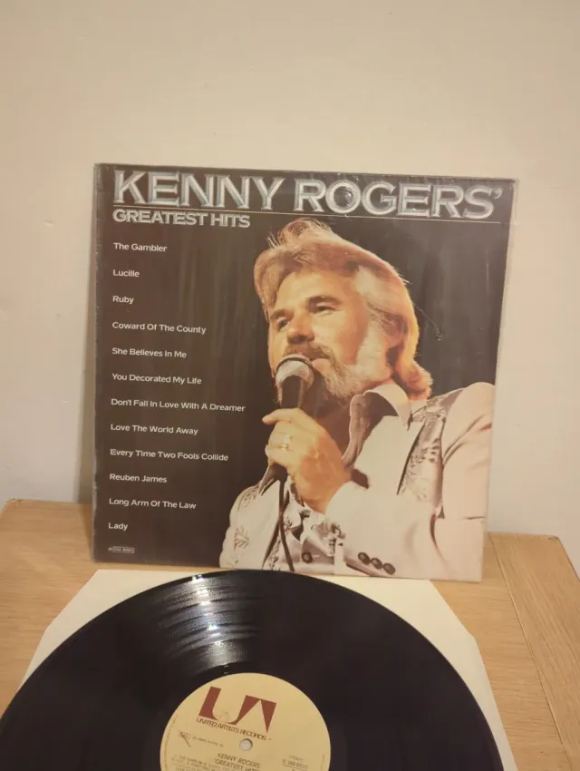 Kenny Rogers Greatest Hits LP 12 33 Giri