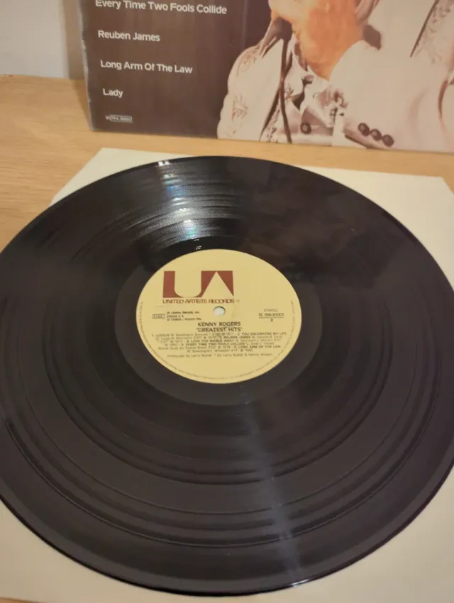 Kenny Rogers Greatest Hits LP 12 33 Giri