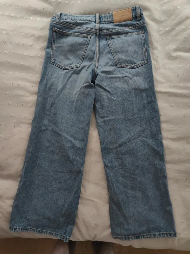 Pantalón vaquero Zara niña T.10