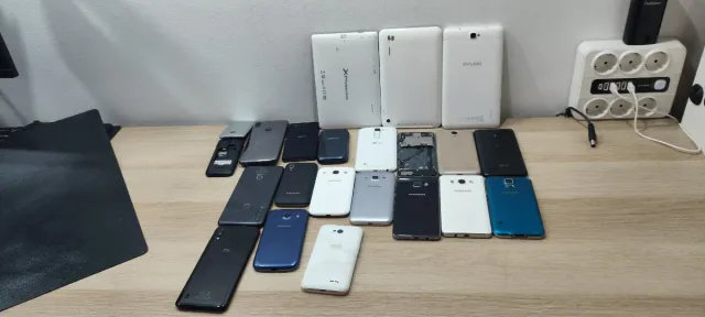 Lote teléfonos para piezas