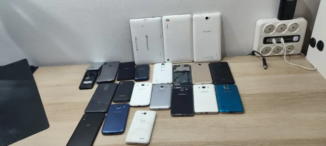 Lote teléfonos para piezas