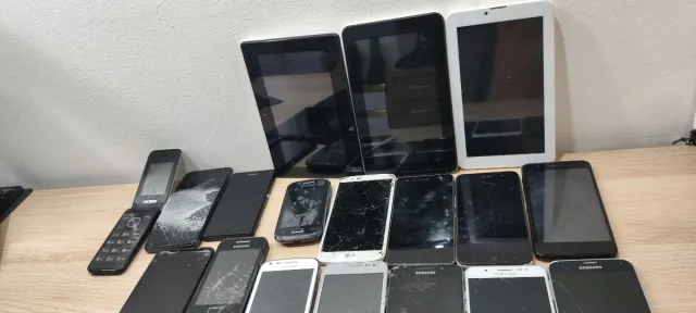 Lote teléfonos para piezas