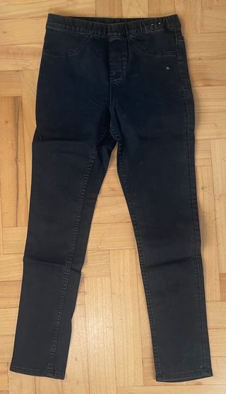 Leggings neri elasticizzati