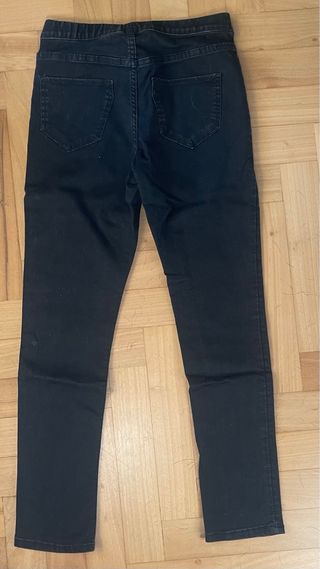 Leggings neri elasticizzati