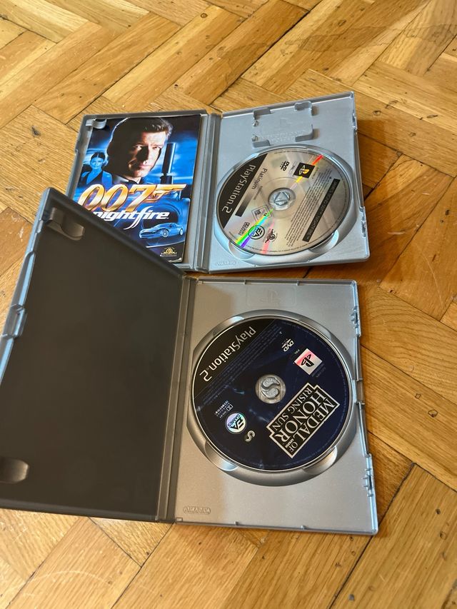 Juegos PS2: 007 Nightfire y Medal of Honor
