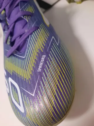 Zapatillas Fútbol Adidas Morado/Verde Talla 44