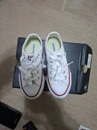 Zapatillas Converse Blancas Talla 27