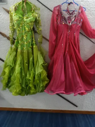 Vestido de Baile Deportivo Rosa