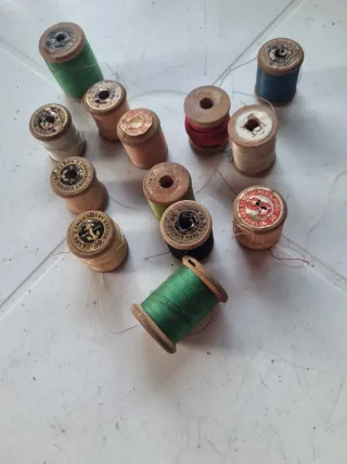 Lote Antiguo Máquina Coser Singer + Accesorios