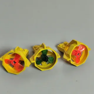 Lego eliche motori sottomarino 3pz