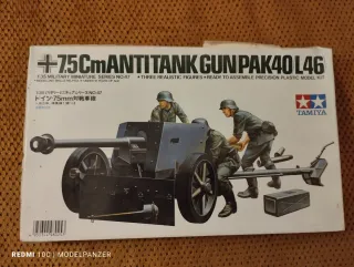 Tamiya 1/35 7.5cm Pak 40 L/46