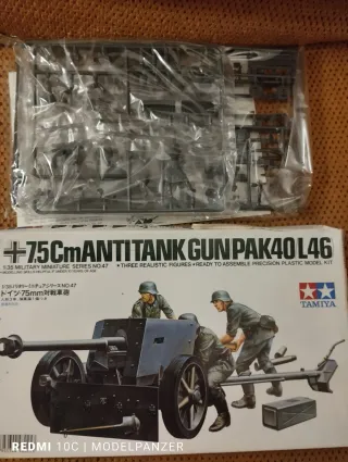 Tamiya 1/35 7.5cm Pak 40 L/46