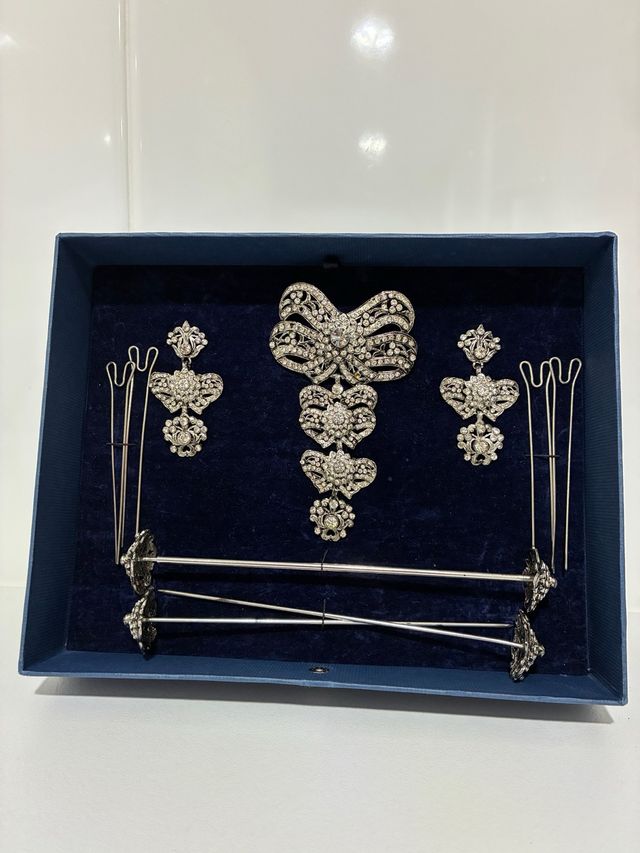 Aderezo Fallera Niña/Cadete Plata