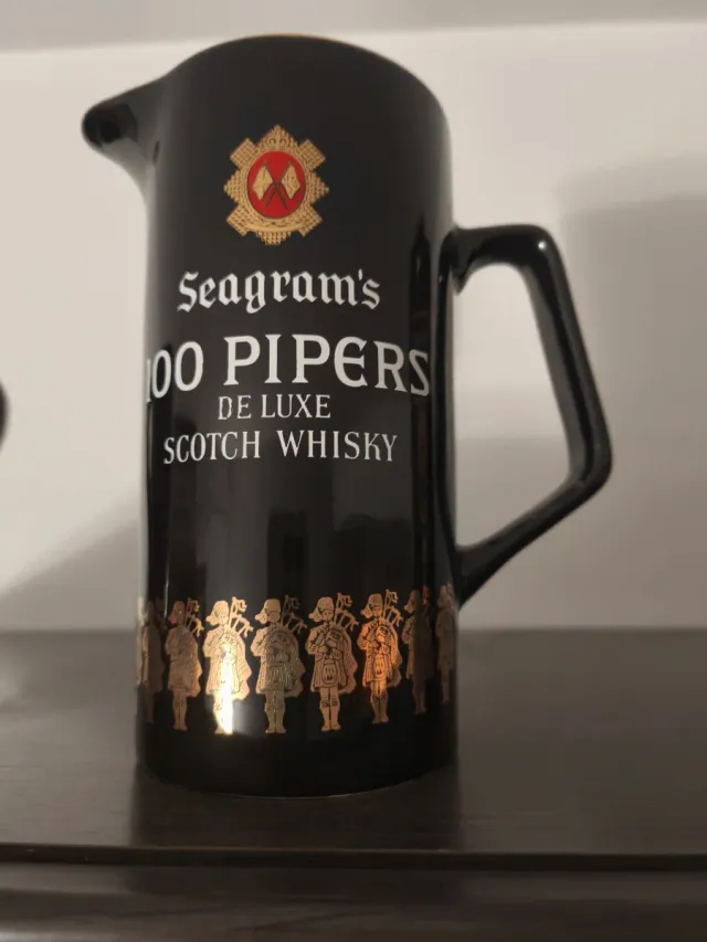 Jarra Decorativa Seagram's 100 Pipers