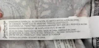 Falda corta Stradivarius floral