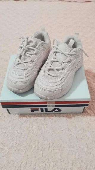 Zapatos Fila Niña Talla 27 Rosa