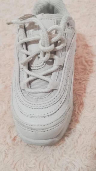 Zapatos Fila Niña Talla 27 Rosa