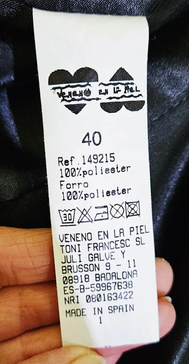 Chaqueta-bolero pelo "Veneno en la Piel".