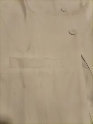 Chaleco blanco mujer