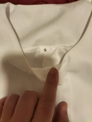 Chaleco blanco mujer